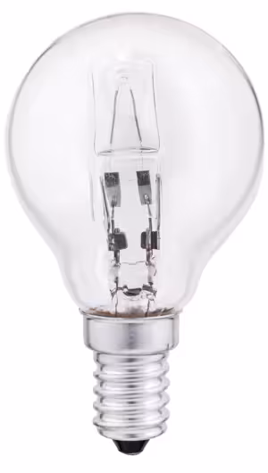 Halogen lampa 18W E14 P45 240V klar Patron