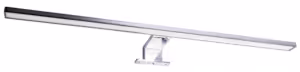 LED-spegellampa 9W 60cm 635Lm IP44 krom THORGEON