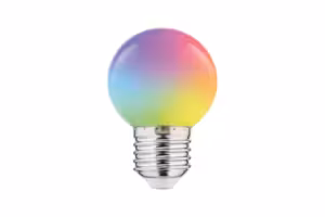 LED-färglampa 1W G45 240V 55Lm PC RGB THORGEON